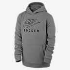 Nike Swoosh Club Fleece Big Kids' Soccer Pullover Hoodie